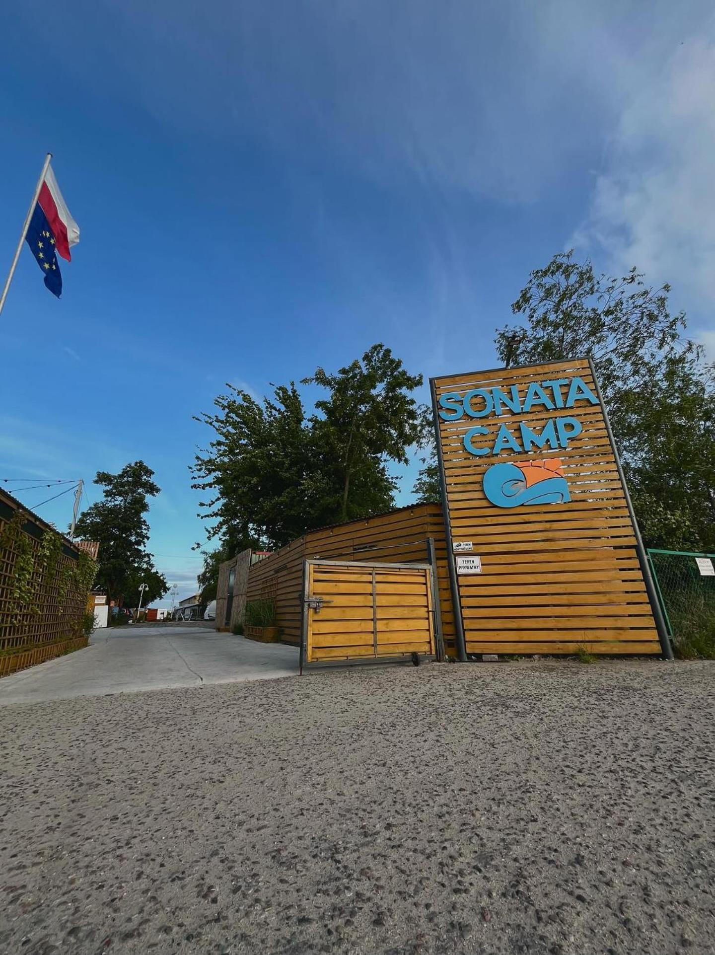 Sonata Camp Hotell Jastarnia Eksteriør bilde